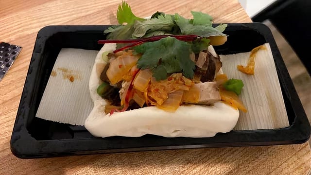 Kimchi Pork Bun.