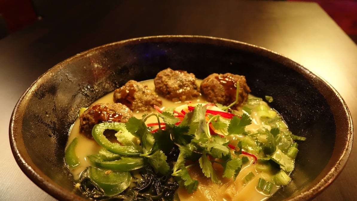 Bulgogi Meatball Ramen.