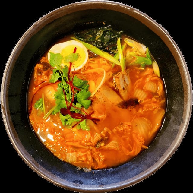 Kimchi Seafood Ramen.