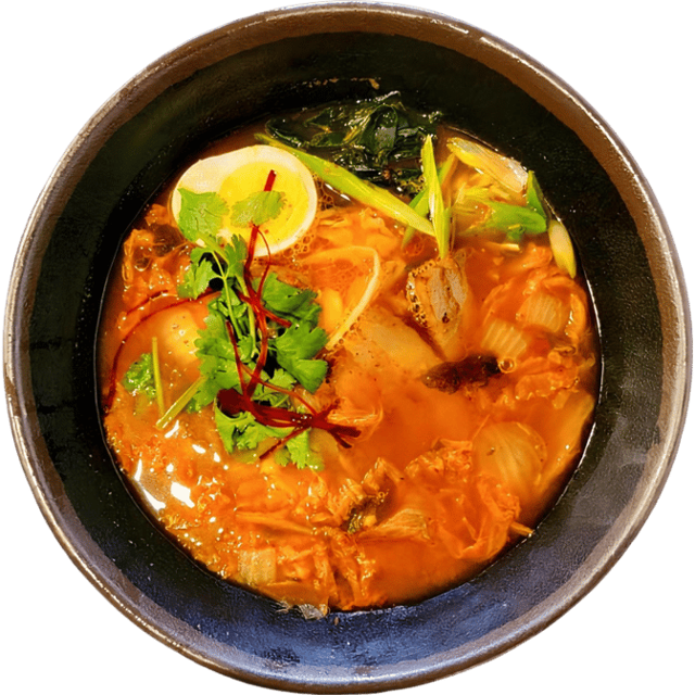 Kimchi Seafood Ramen.