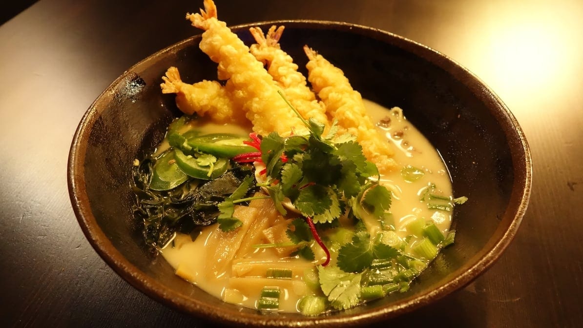 Shrimp Tempura Ramen.